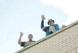 Up on the roof Up on the roof